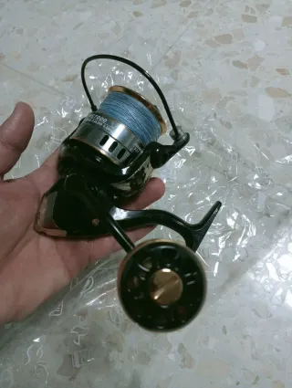 Caña de pescar eging