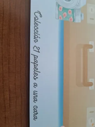 Colección de papeles para scrapbooking