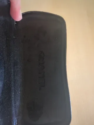 Funda Gafas Chanel Piel Negra