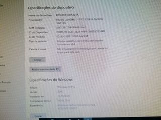 Fujitsu P557 E85+ Desktop PC Preto