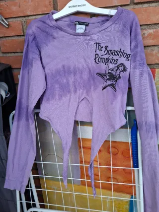 Camiseta Smashing Pumpkins Morada