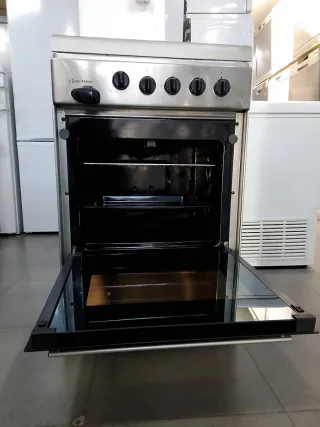 Cocina de gas plateada Meireles GAS NATURAL