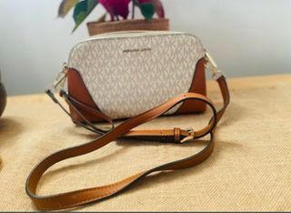 Bolso Michael Kors Beige y Marrón