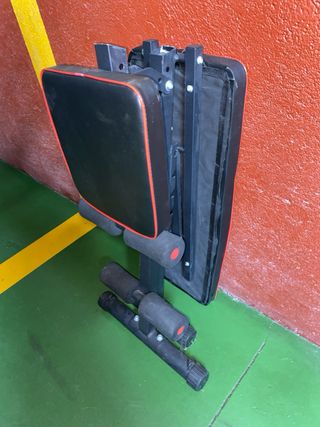 Banco plegable pesas/gimnasia Yoleo