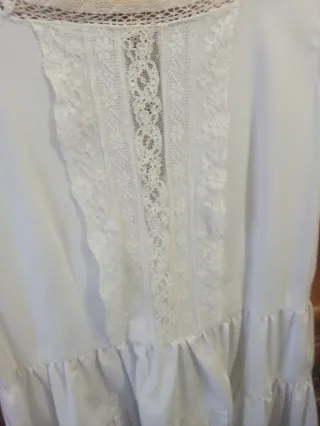 Vestido de comunión blanco niña
