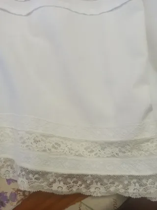 Vestido de comunión blanco niña