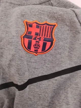 Conjunto Nike FC Barcelona Gris Naranja