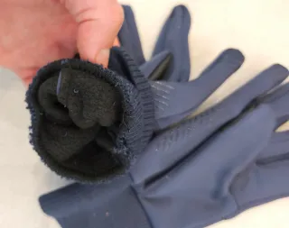 Guantes deportivos azules para bici, andar, correr