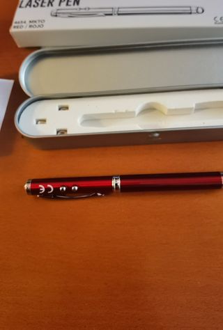 Bolígrafo Láser MKTO 4654 Rojo