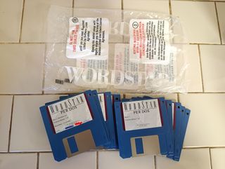 WordStar per DOS 7.0C Floppy 3.5 Italiano