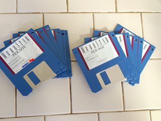 WordStar per DOS 7.0C Floppy 3.5 Italiano