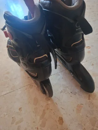 Patines en línea Oxelo negros talla 39