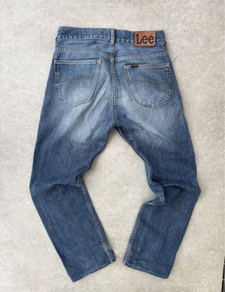 Jeans Lee Uomo Vintage Blu