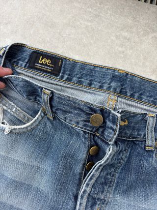 Jeans Lee Uomo Vintage Blu