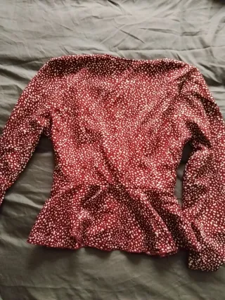 Blusa Shein Estampada Manga Larga