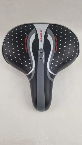 Sillín Gel Bici Extra Ancho con Muelles