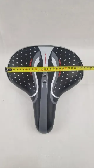 Sillín Gel Bici Extra Ancho con Muelles