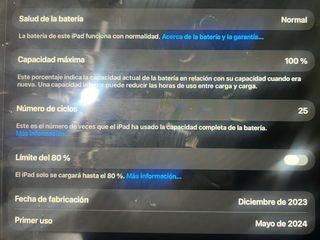 iPad Air M2 11 Plata + Funda Teclado.