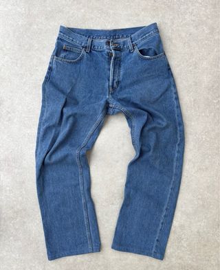 Jeans Lee Uomo Vintage Blu