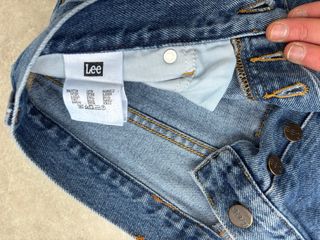 Jeans Lee Uomo Vintage Blu