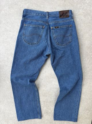 Jeans Lee Uomo Vintage Blu