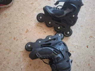 Patines en línea negros talla 39
