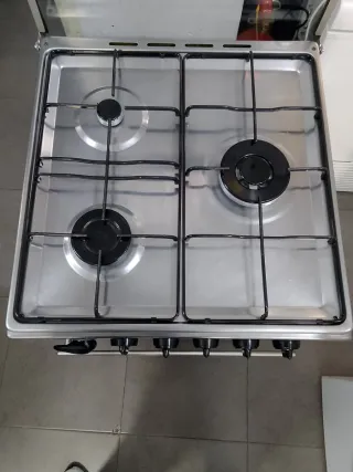 Cocina Meireles Acero Inoxidable GAS NATURAL