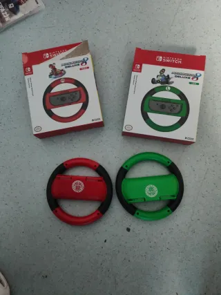2 Volanti Mandos Mario Kart 8 Deluxe Switch