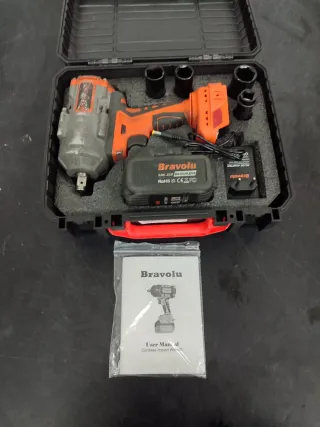 Llave de impacto Bravolu para piezas