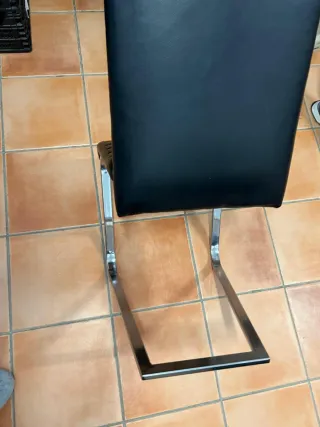 6 Sillas Comedor Negras Diseño Moderno