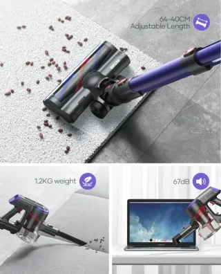 NUEVO Aspiradora sin Cable Aspiradora Escoba