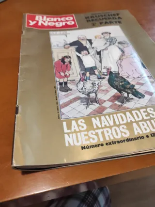 Tres números Blanco y negro, incluye 75 aniversari