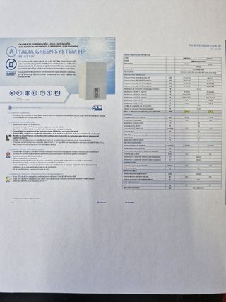 Caldera de gas Chaffoteaux segunda mano