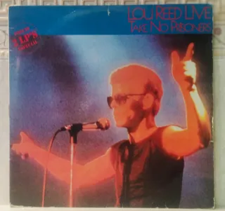 Vinilo Lou Reed Take No Prisoners