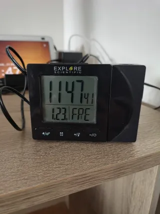 Reloj despertador Explore Scientific RDP-1001