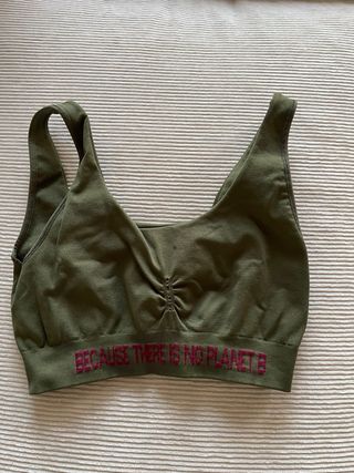 Sujetador deportivo Ecoalf verde talla M (S)