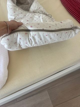 Saco capazo invierno floral