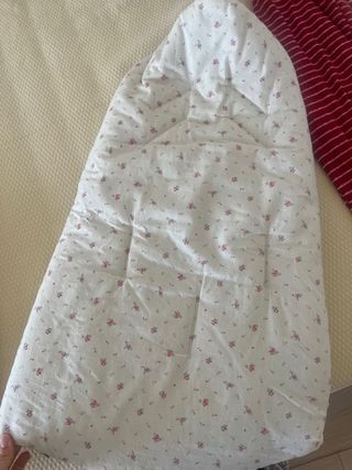 Saco capazo invierno floral