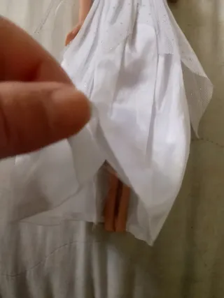 Barbie vestito da sera bianco