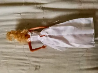 Barbie vestito da sera bianco