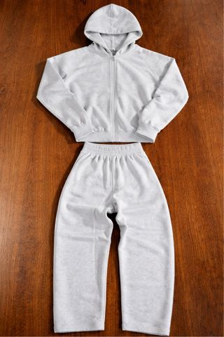 Conjunto Chándal Oversize Blanco Talla L