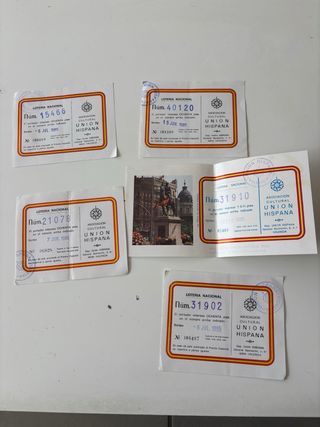 Colección Lotería Franco Águila