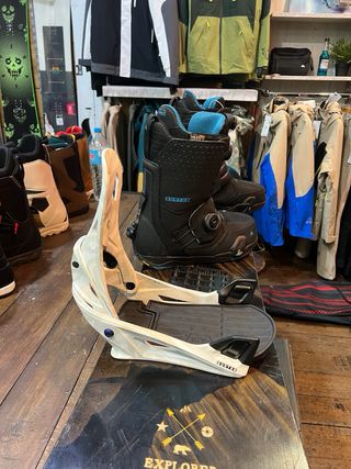 Fijaciones y Botas Burton Step On