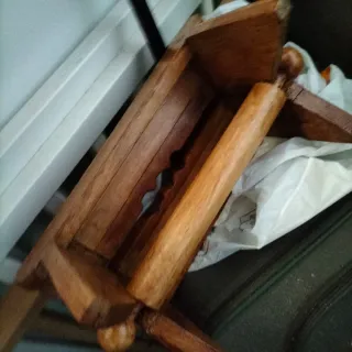 Banco decorativo de madera