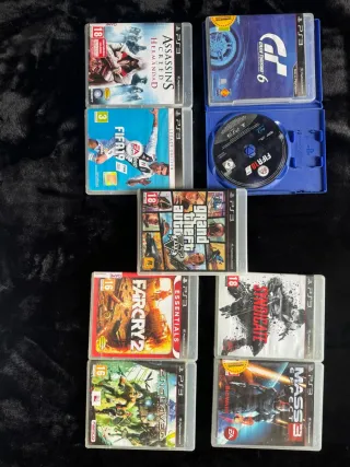 Lote 8 Juegos PS3: FIFA, GTA, Assassin's Creed