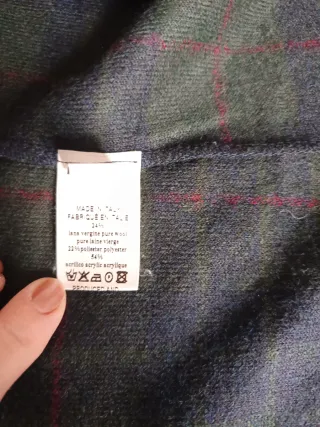 Ottod'Ame Blazer a Quadri Sfoderato