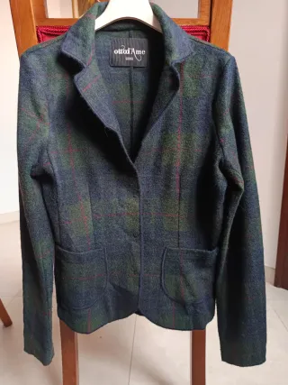 Ottod'Ame Blazer a Quadri Sfoderato