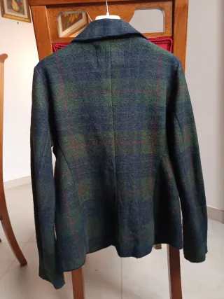Ottod'Ame Blazer a Quadri Sfoderato