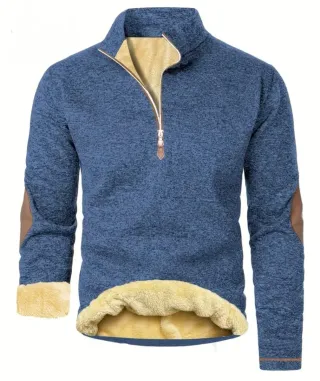 Sudadera Polar Cremallera Forro Interior