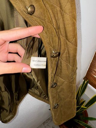 Casaco Bombazine Acolchoado Vintage EICH